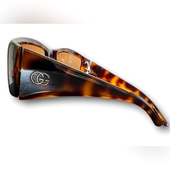 Early 2000s Gucci GG Torteshell Sunglasses UNISEX - Picture 6 of 8